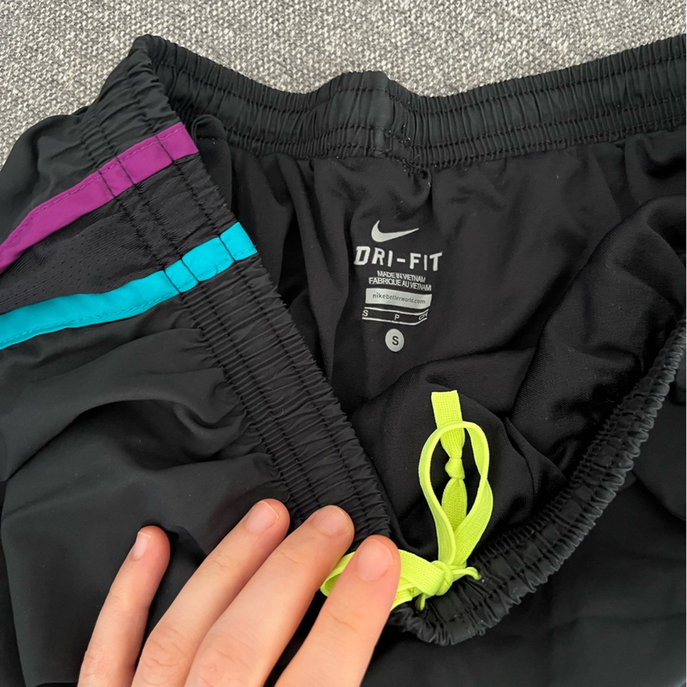 6 Pairs Nike Black Dri-FIT Shorts - Picture 3 of 15